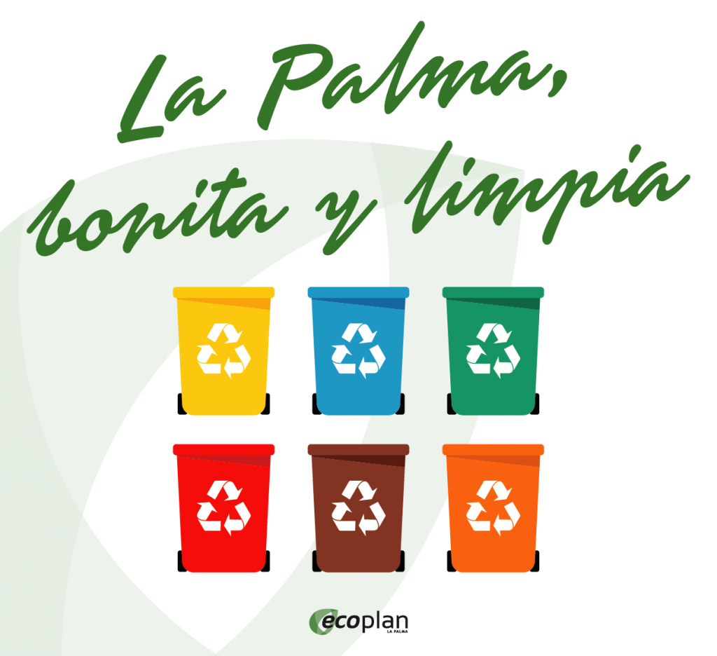 La Palma, bonita y limpia. Información general sobre los distintos servicios de recogida de residuos domésticos